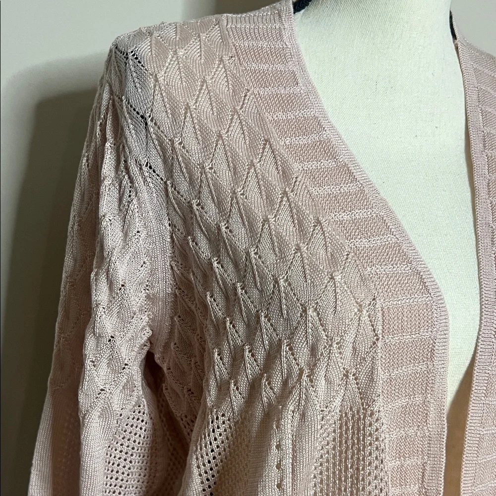 🦩🎟️🩰Women's Pink Knit Sweater - Picture 5 of 13
